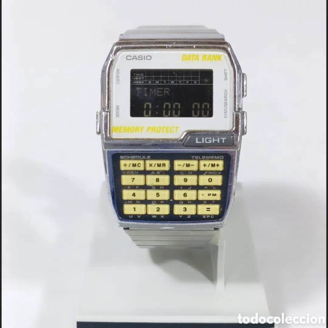 Vintage: Casio DBC-1500 Calculator Watch Module 1477 - Foto 7