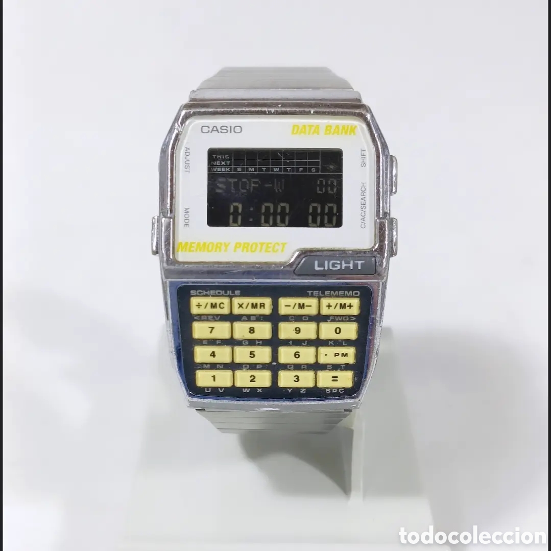 Vintage: Casio DBC-1500 Calculator Watch Module 1477 - Foto 8