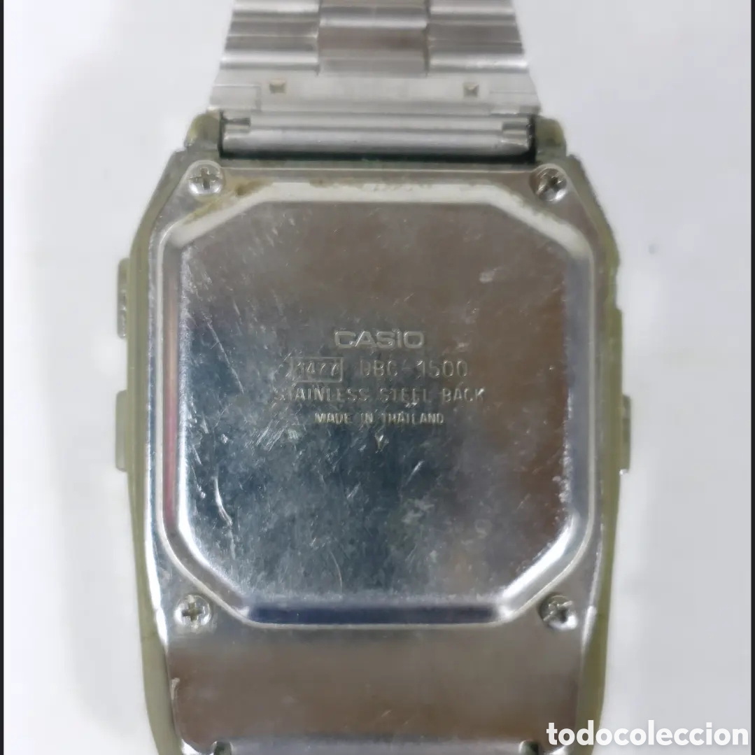 Vintage: Casio DBC-1500 Calculator Watch Module 1477 - Foto 10