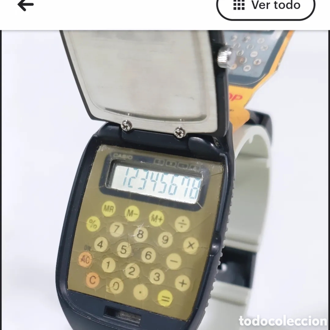 Vintage: Casio FTP-10 Flip Top Casio Watch Module 760 - Foto 2