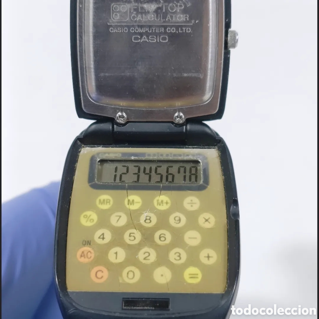 Vintage: Casio FTP-10 Flip Top Casio Watch Module 760 - Foto 7