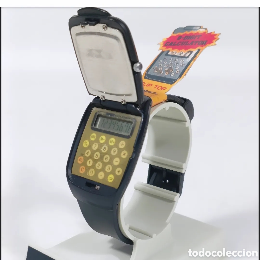 Vintage: Casio FTP-10 Flip Top Casio Watch Module 760 - Foto 1