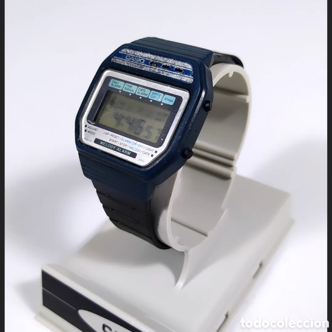 Vintage: Casio H108 Blue Model Melody Watch Module 82 - Foto 3