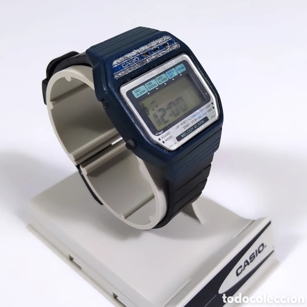 Vintage: Casio H108 Blue Model Melody Watch Module 82 - Foto 4