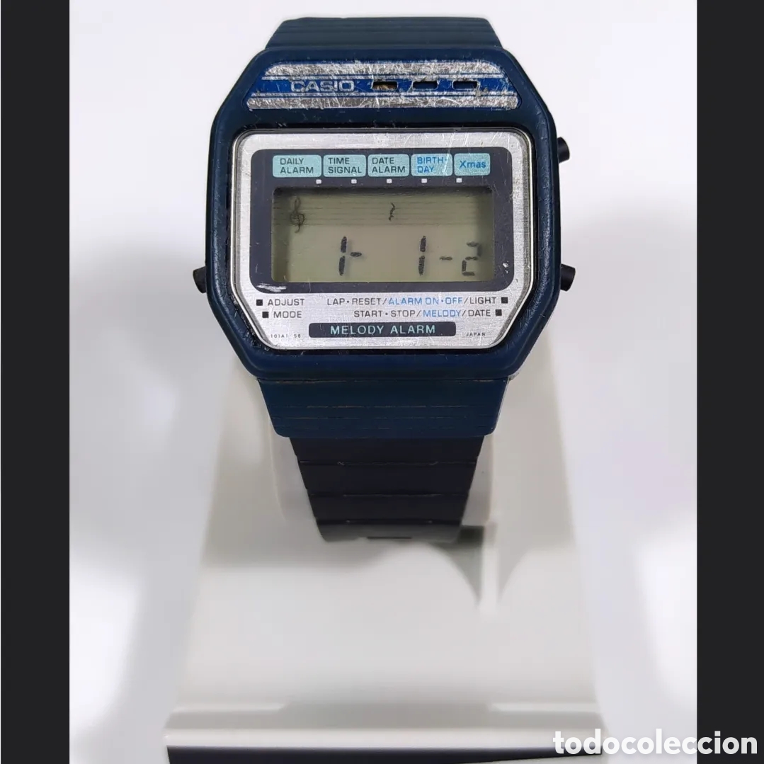 Vintage: Casio H108 Blue Model Melody Watch Module 82 - Foto 5
