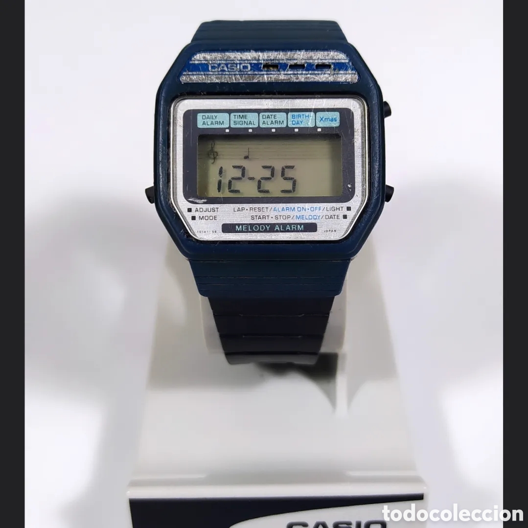 Vintage: Casio H108 Blue Model Melody Watch Module 82 - Foto 7