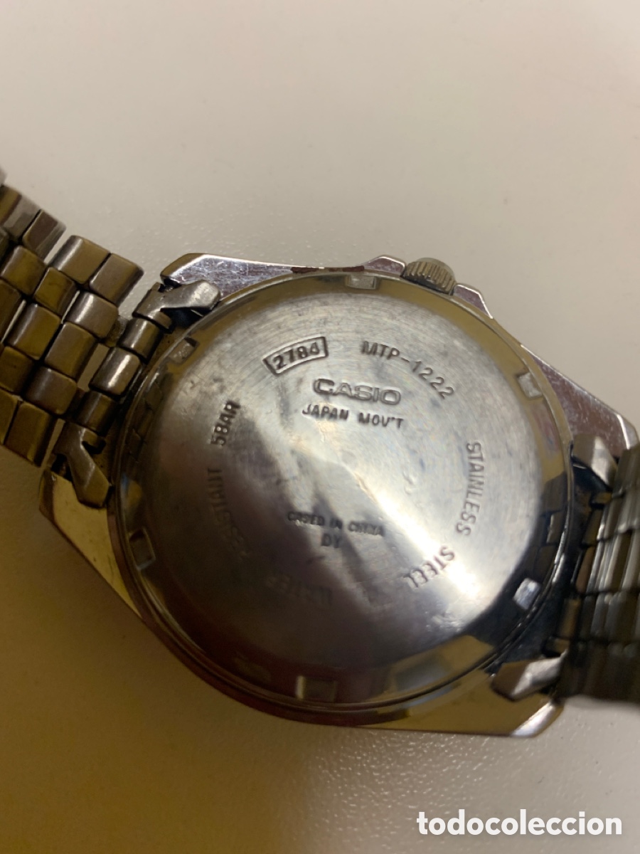Vintage: Reloj Casio MTP-1222 - Foto 4
