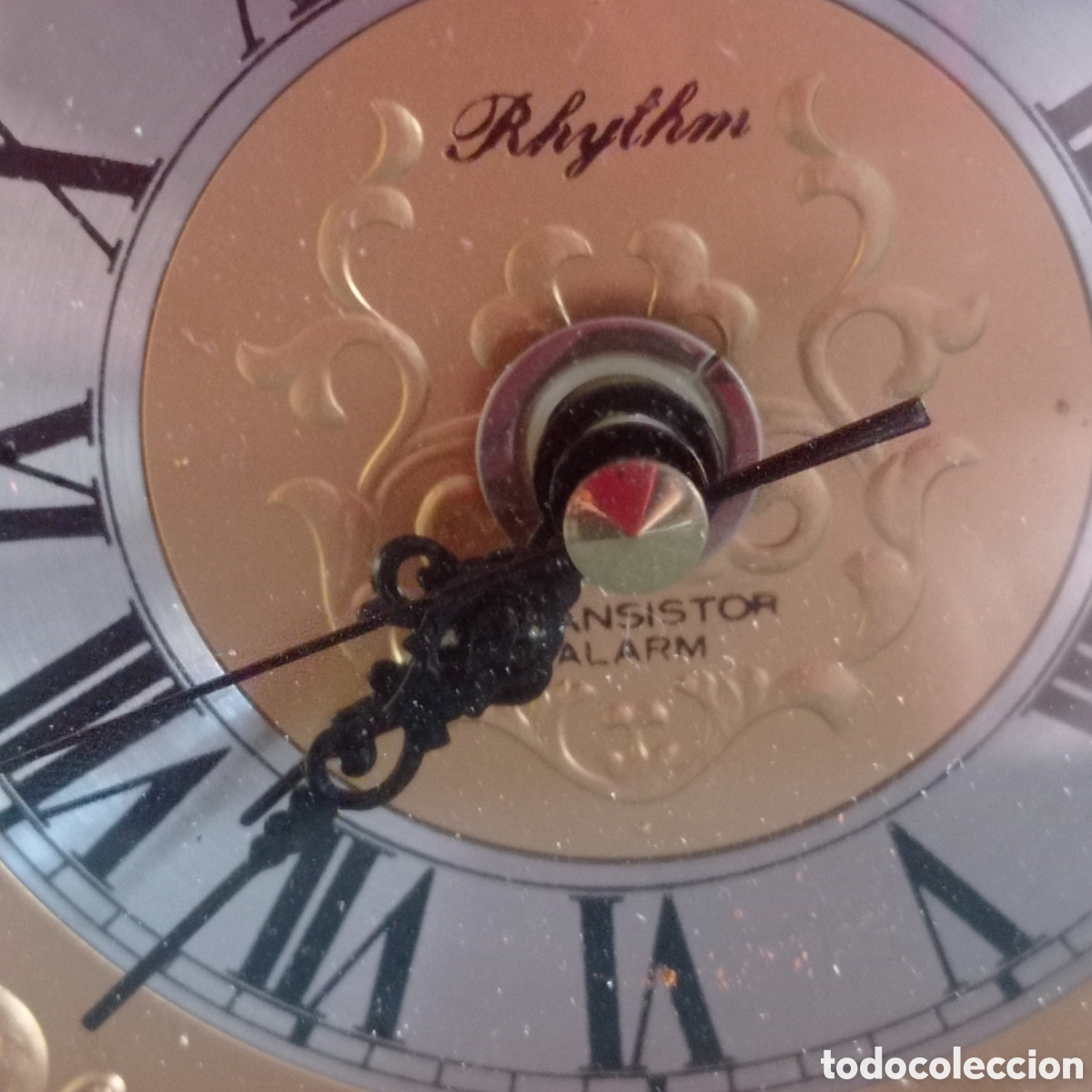 Vintage: Reloj sobremesa RHYTHM funcionando - Foto 2