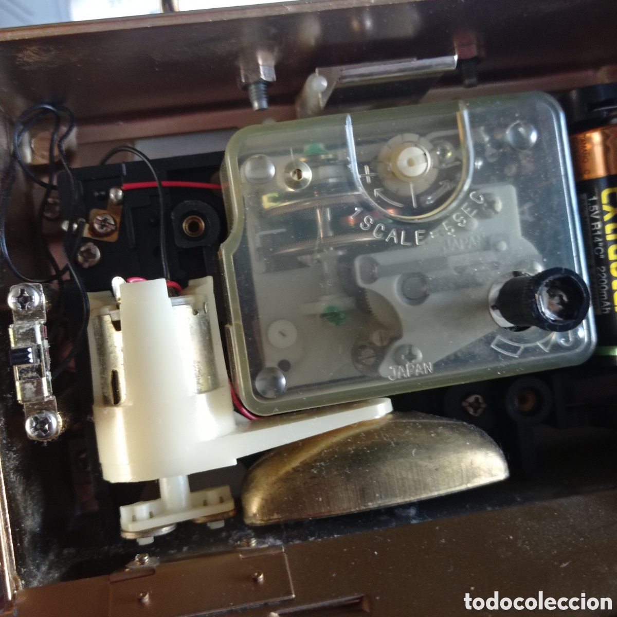 Vintage: Reloj sobremesa RHYTHM funcionando - Foto 6