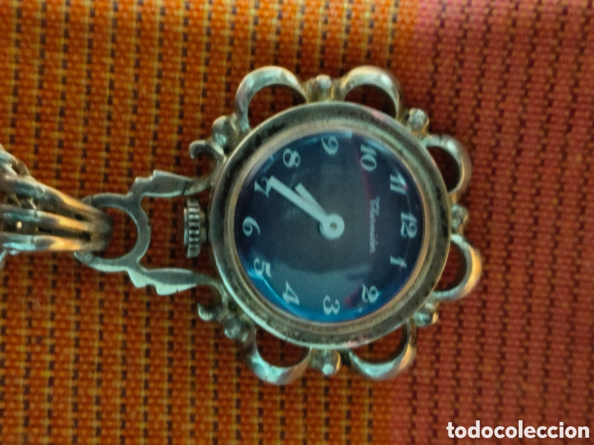 Vintage: Reloj de plata termidor mecanico - Foto 2