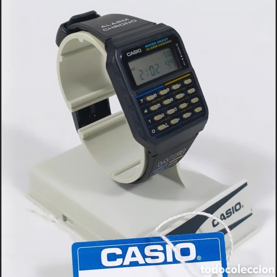 Vintage: Casio CA-55 Calculator Watch Module 437 - Foto 4