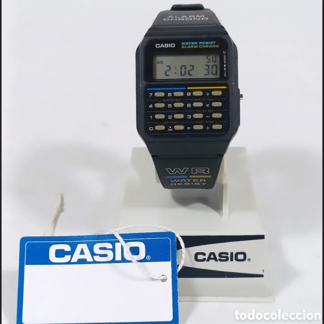 Vintage: Casio CA-55 Calculator Watch Module 437 - Foto 5