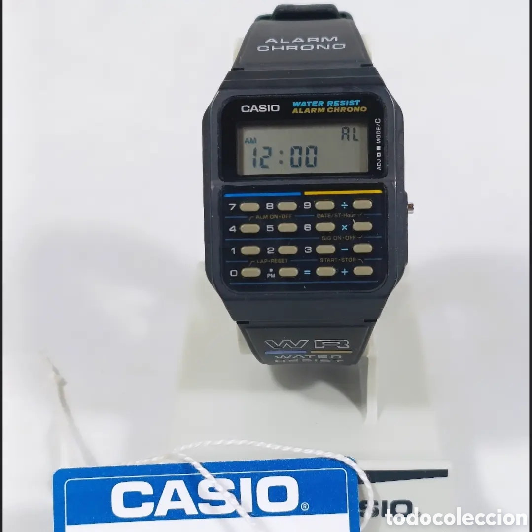 Vintage: Casio CA-55 Calculator Watch Module 437 - Foto 6