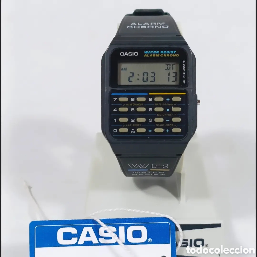Vintage: Casio CA-55 Calculator Watch Module 437 - Foto 7