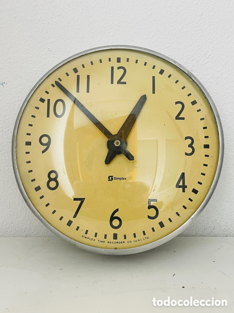 Vintage: Simplex Time Recorder England 1960 - Foto 7