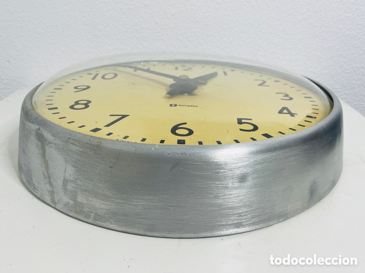 Vintage: Simplex Time Recorder England 1960 - Foto 10