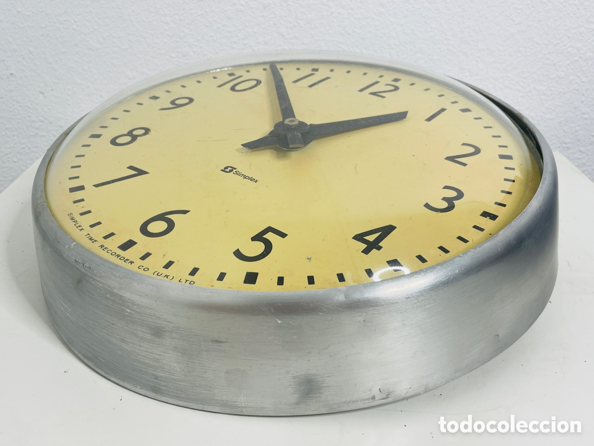 Vintage: Simplex Time Recorder England 1960 - Foto 15