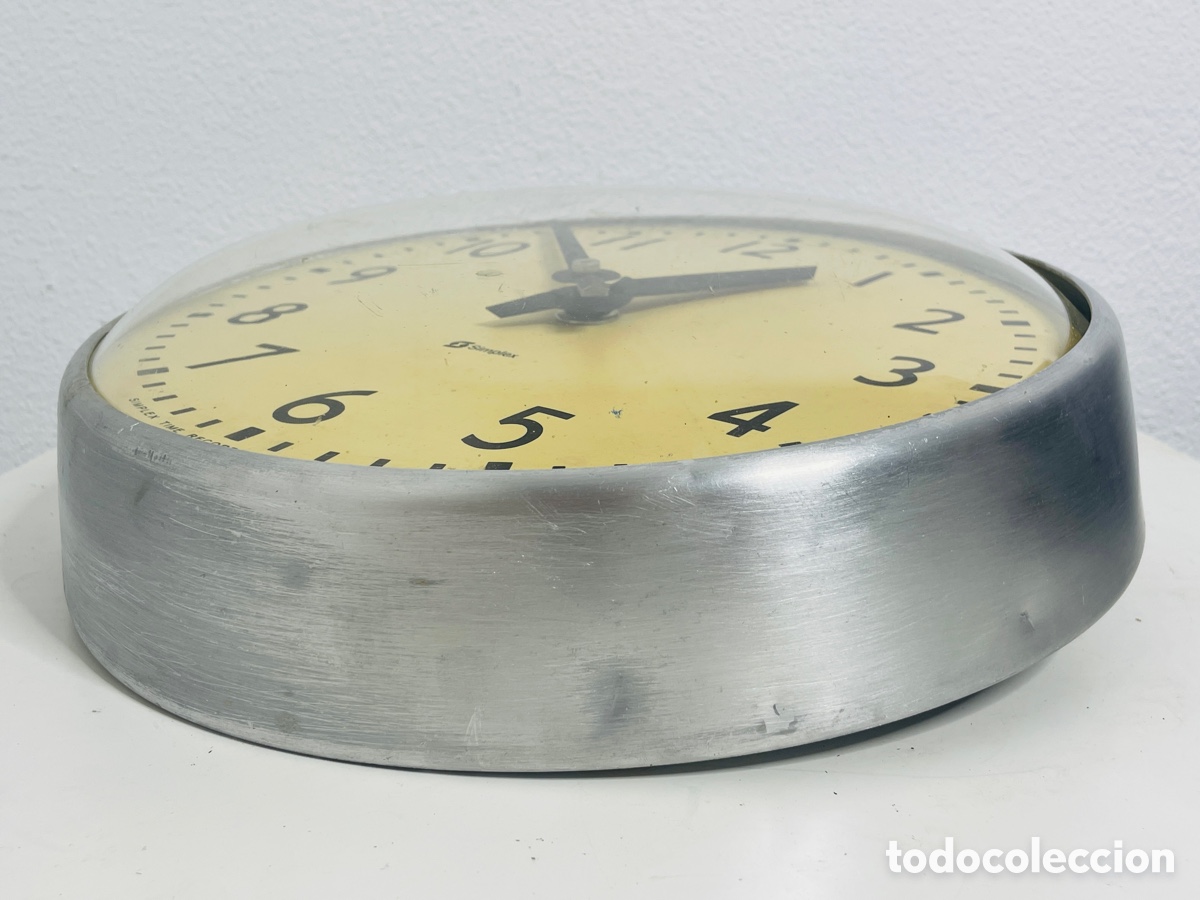 Vintage: Simplex Time Recorder England 1960 - Foto 16