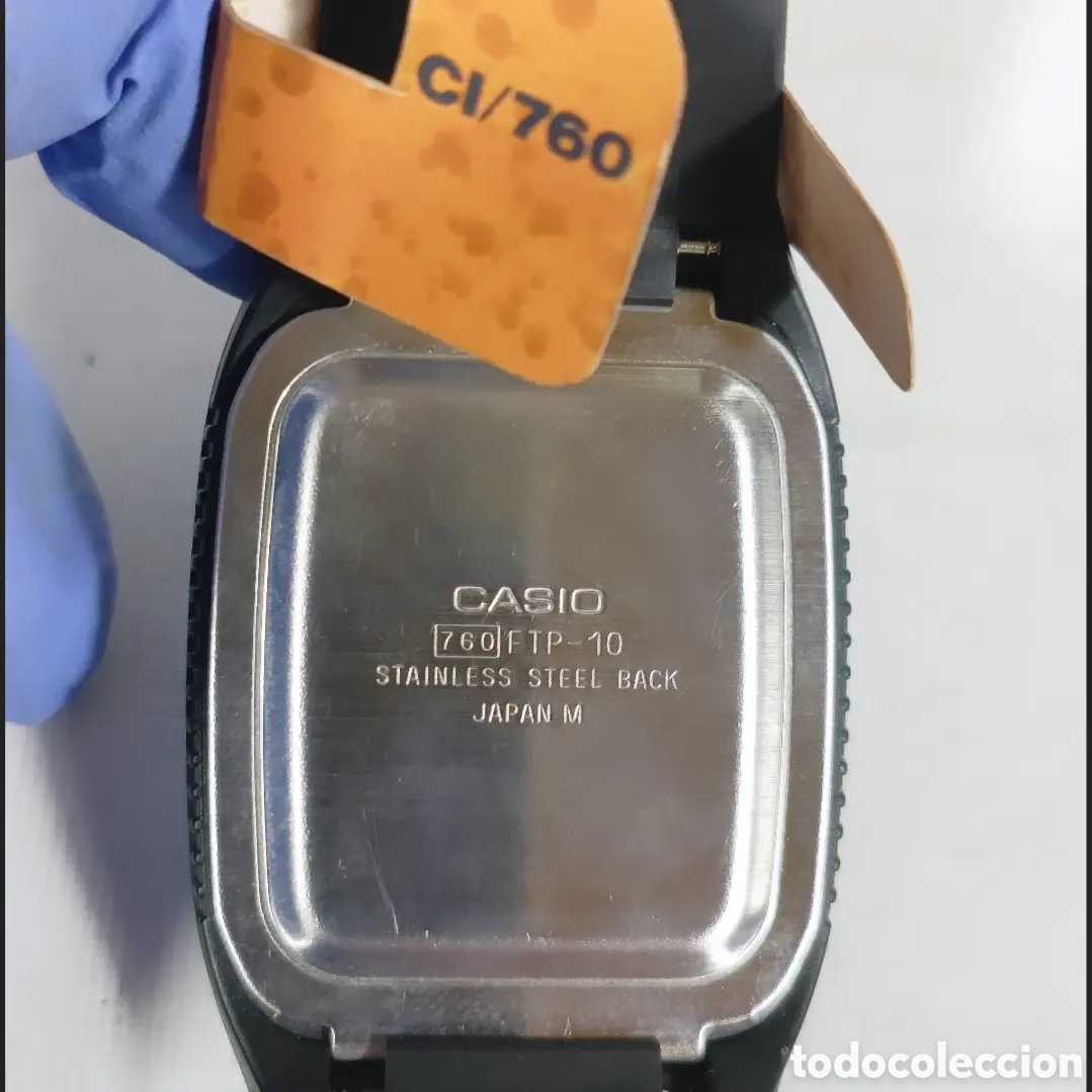 Vintage: Casio FTP-10 Flip Top Casio Watch Module 760 - Foto 3