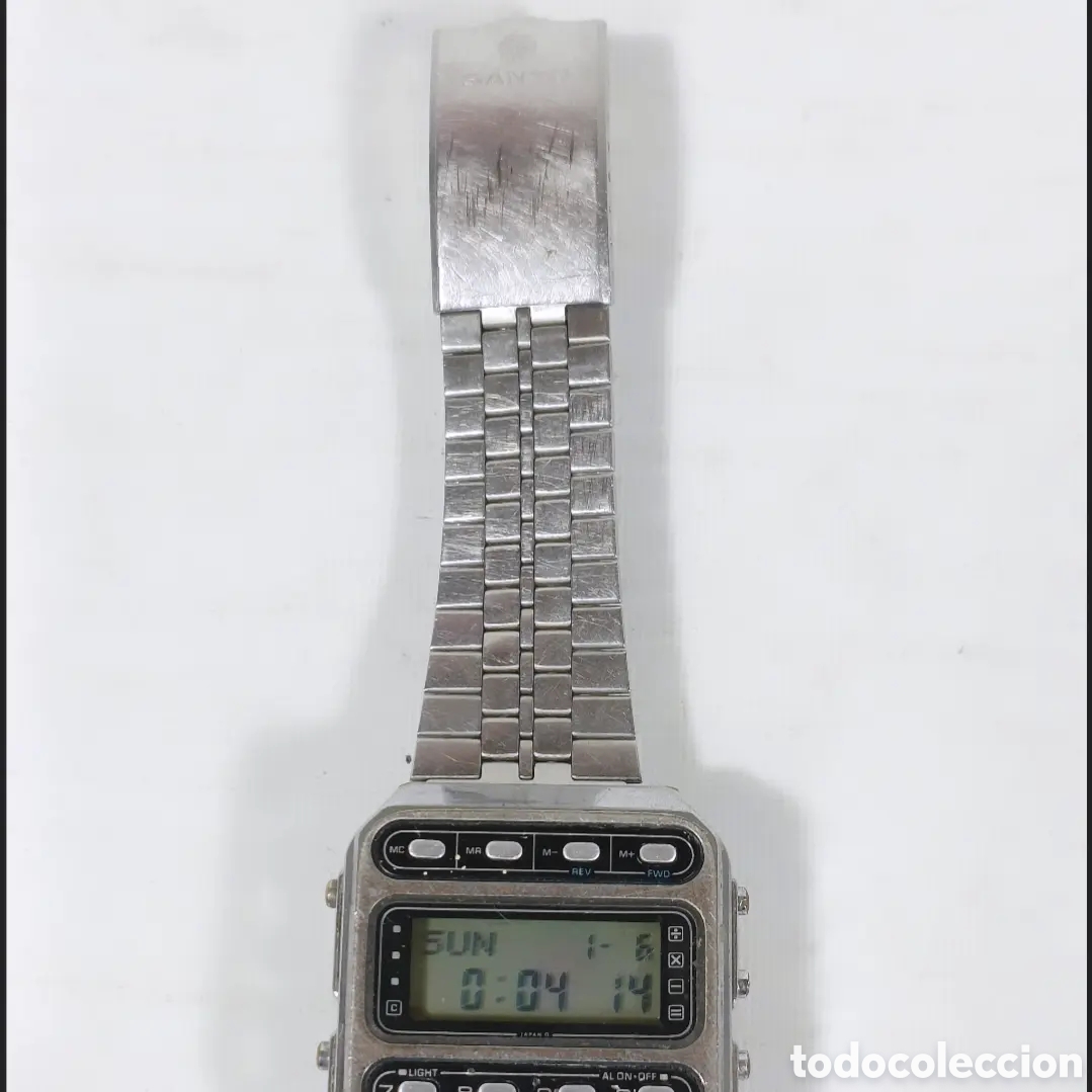 Vintage: Casio CD-401 Calculadora Reloj Module 246 Data Bank - Foto 4