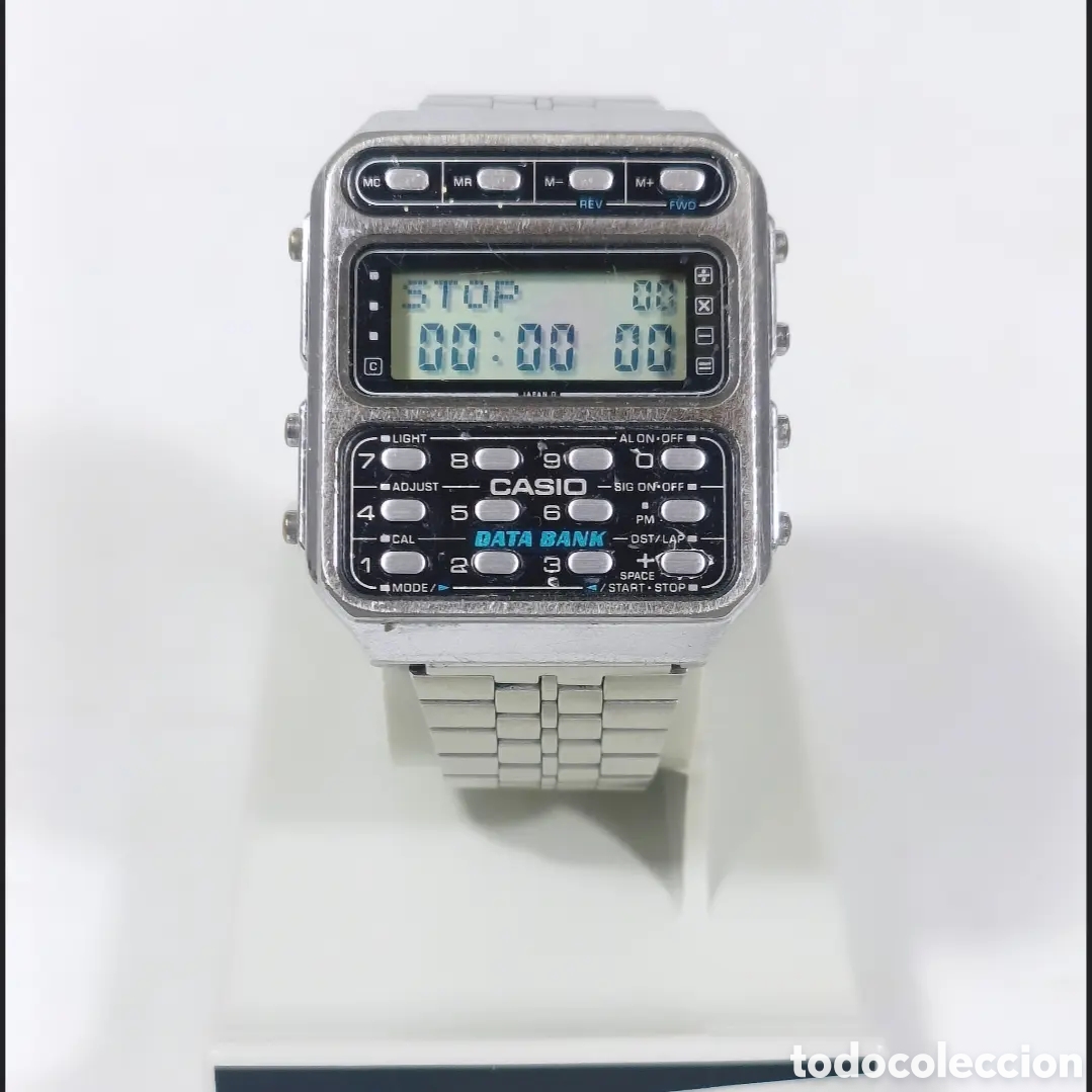 Vintage: Casio CD-401 Calculadora Reloj Module 246 Data Bank - Foto 6