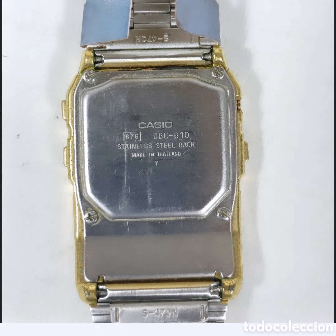 Vintage: Casio DBC-610 Calculadora Reloj Module 676 - Foto 9