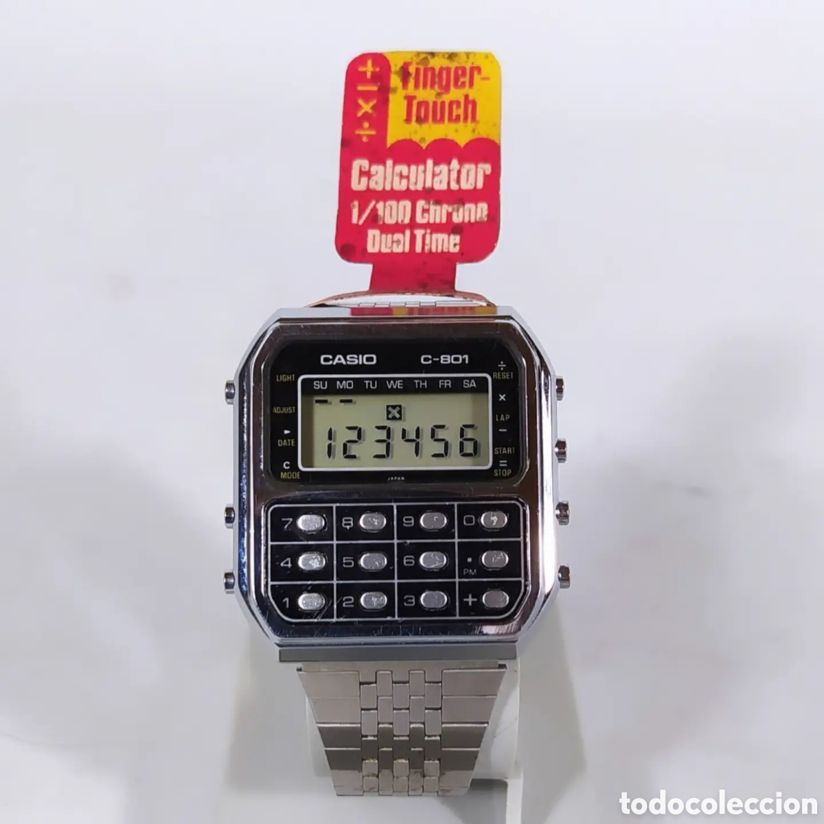 Vintage: Casio C-801 Calculadora Reloj Module 133 - Foto 7
