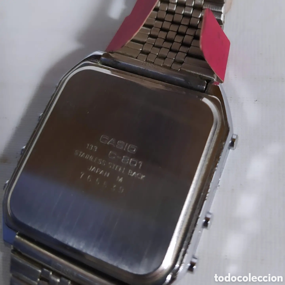 Vintage: Casio C-801 Calculadora Reloj Module 133 - Foto 8