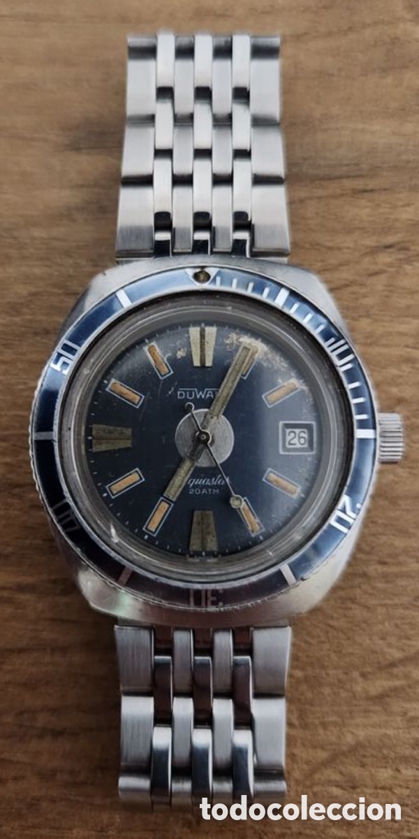 Vintage: Reloj Duward Aquastar 200m. Autom&aacute;tico. - Foto 1