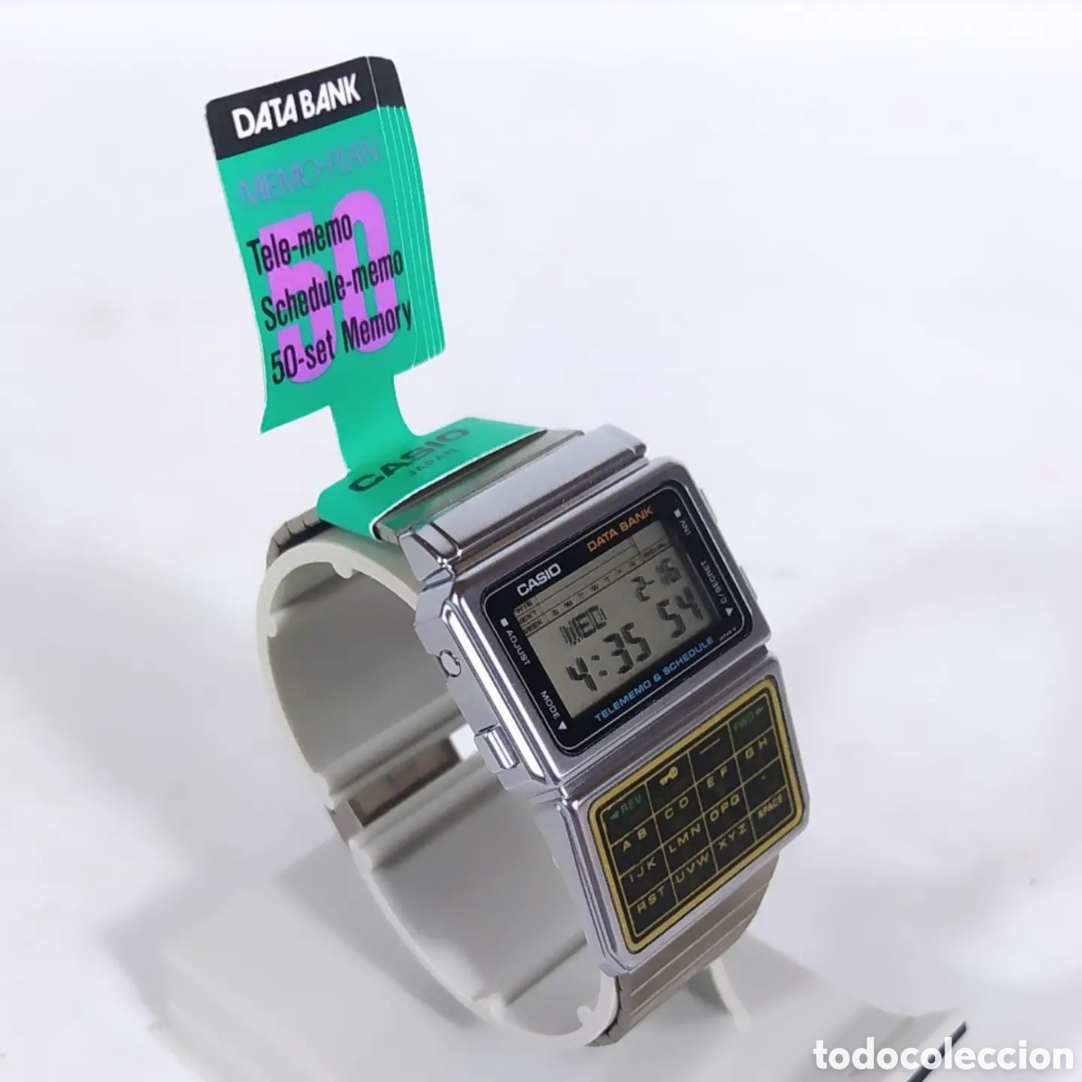 Vintage: Casio DBC-600 Calculadora Data Bank Reloj Module 563 - Foto 2