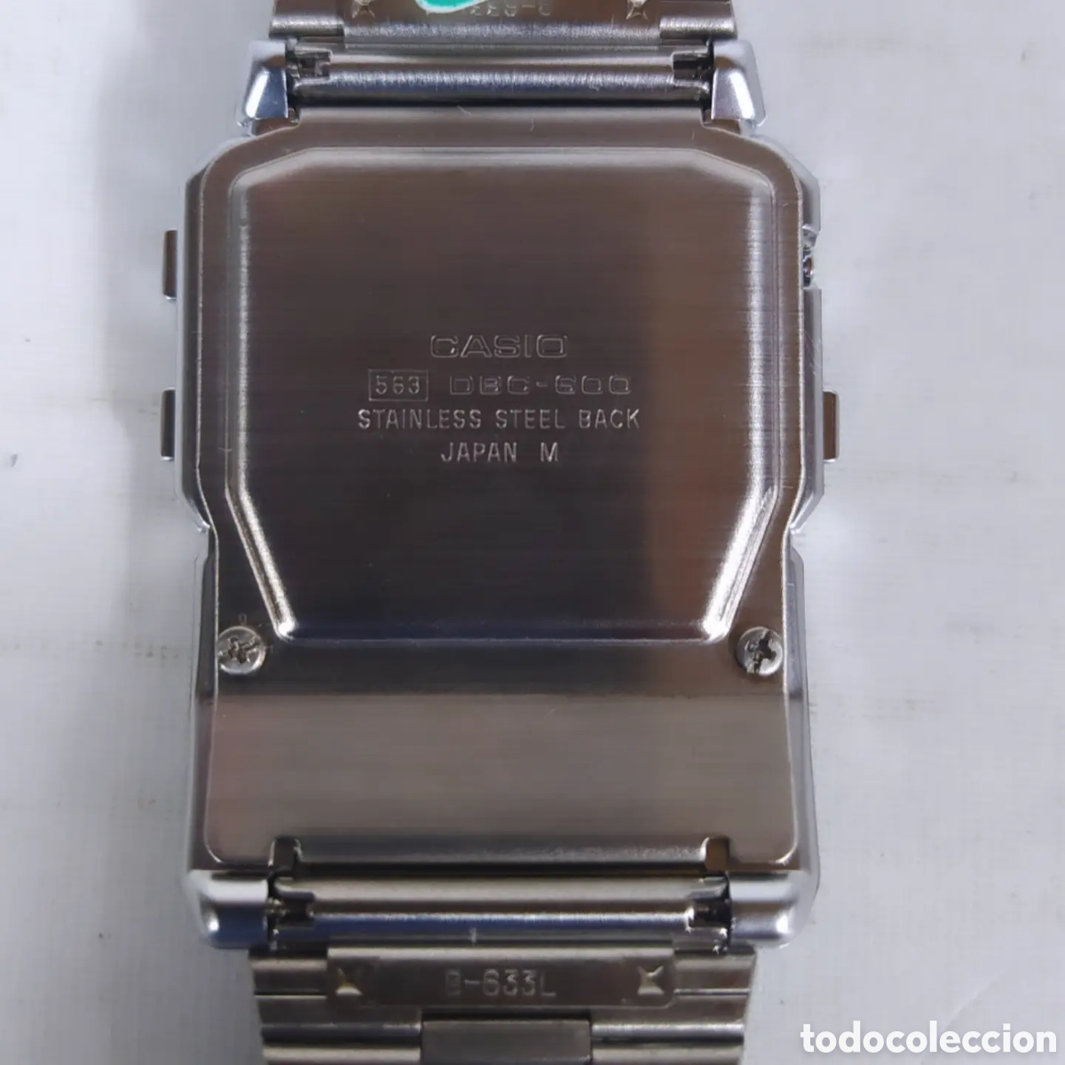 Vintage: Casio DBC-600 Calculadora Data Bank Reloj Module 563 - Foto 10