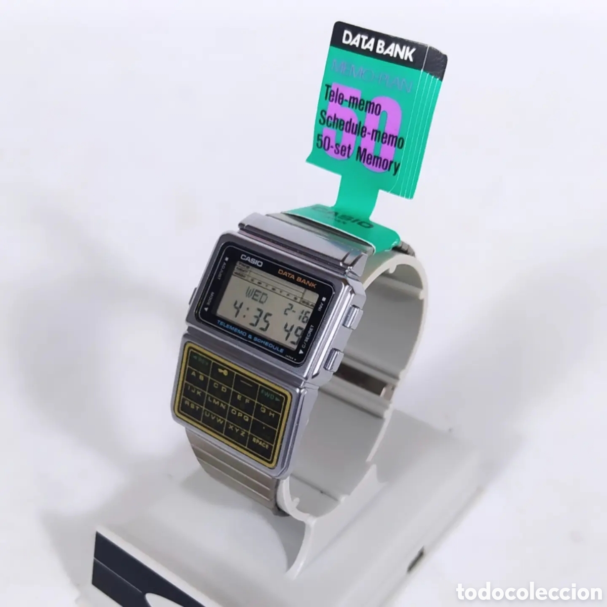 Vintage: Casio DBC-600 Calculadora Data Bank Reloj Module 563 - Foto 1