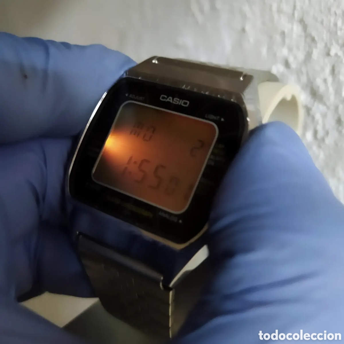 Vintage: Reloj Casio A201 Blue Thunder A 201 M&oacute;dulo 103 - Foto 3
