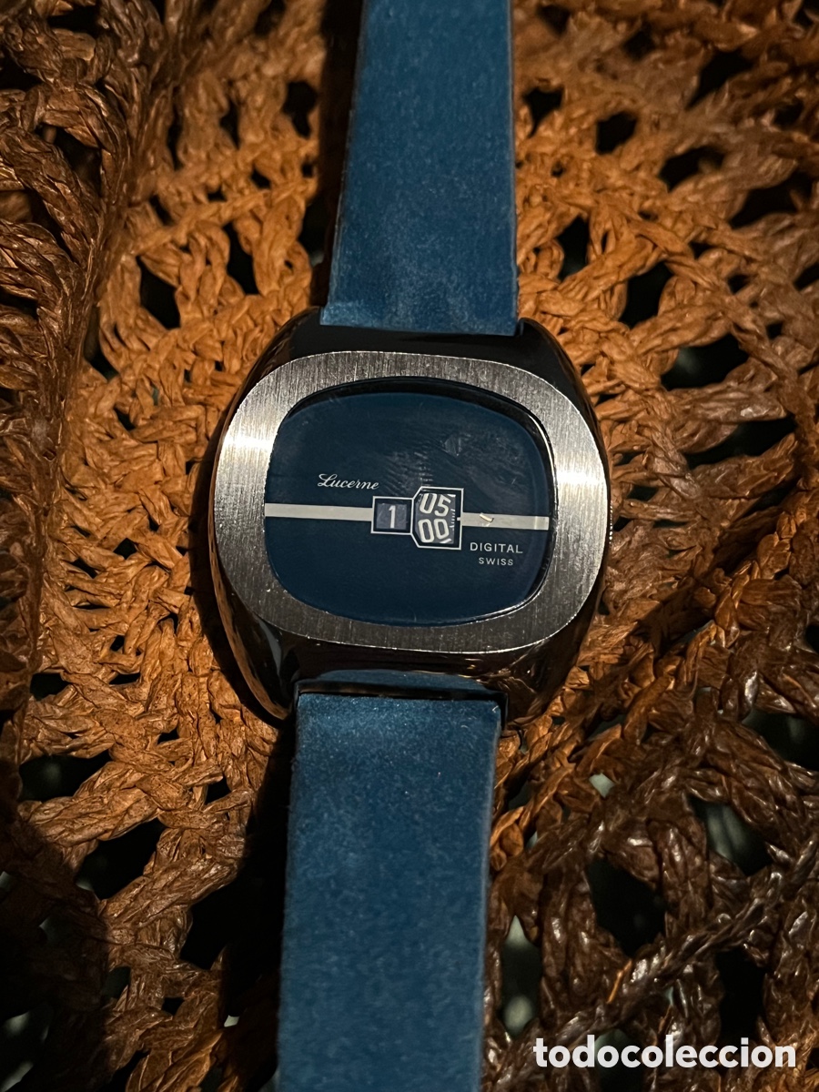 Vintage: Reloj digital Lucerne. - Foto 5