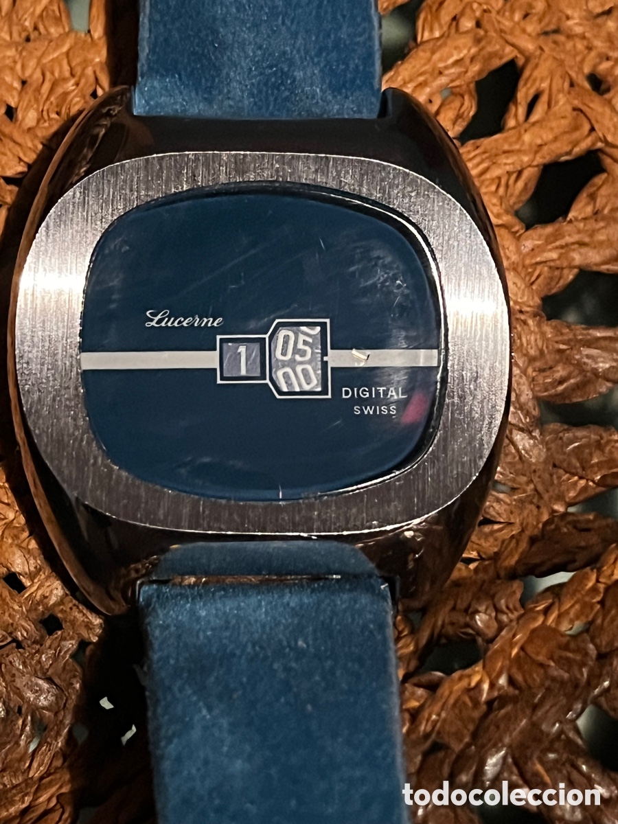 Vintage: Reloj digital Lucerne. - Foto 1
