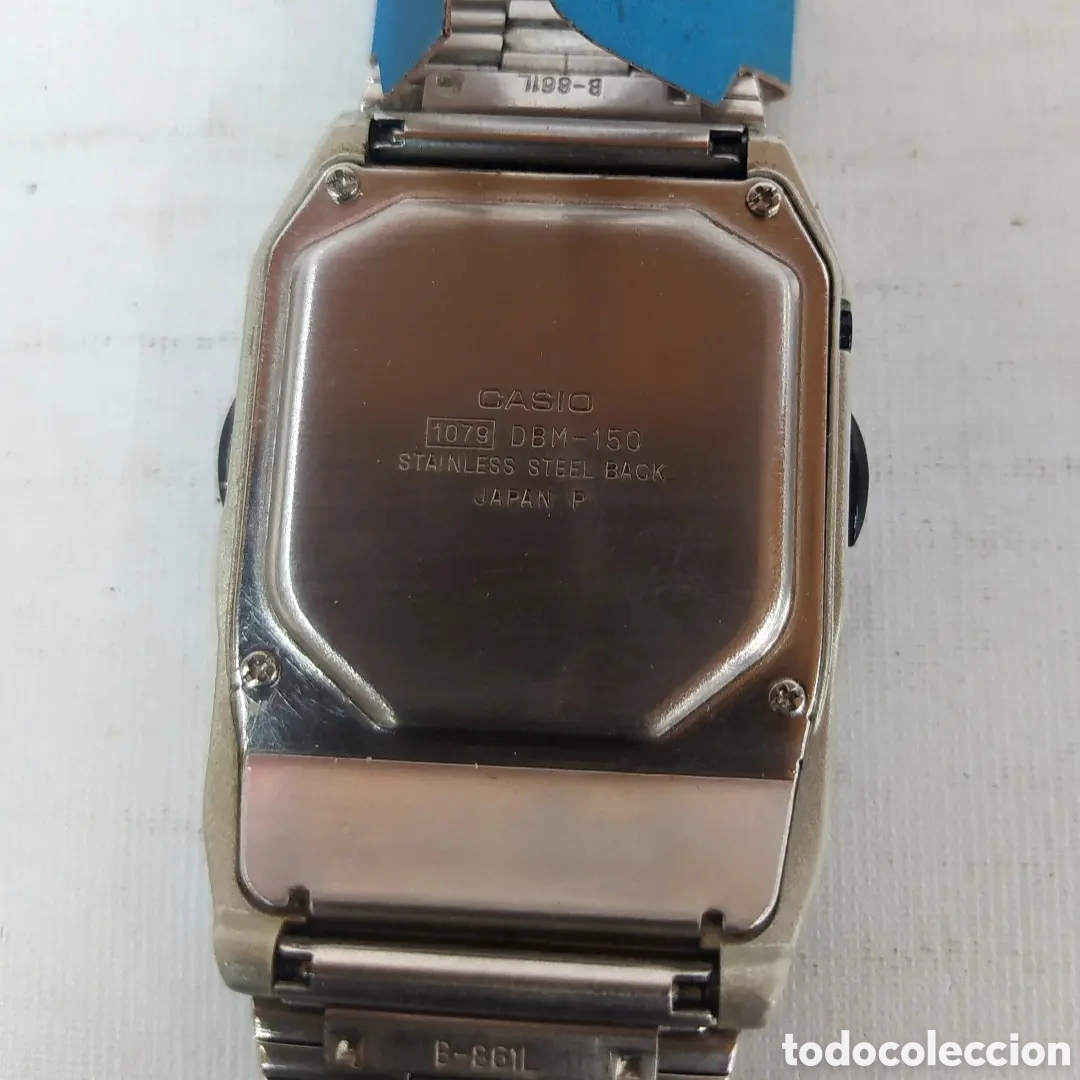 Vintage: Reloj Casio DBM-10 Calculadora Module 1079 - Foto 5
