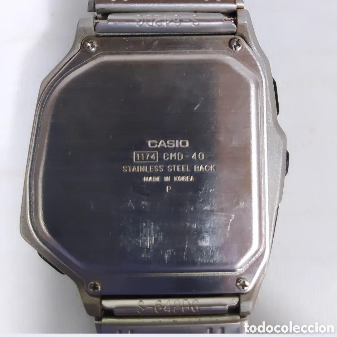 Vintage: Reloj CMD-40 Modulo 1174 Calculadora - Foto 8