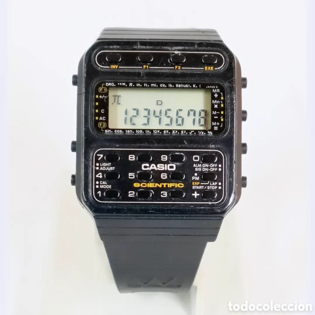 Vintage: Reloj Casio CFX-20 Scientific Calculadora Module 197 - Foto 10