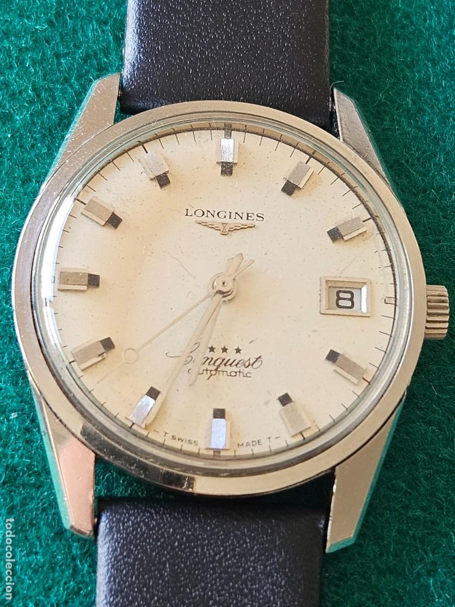 Vintage: LONGINES CONQUEST AUTOMATIC 1969 REVISIONADO - Foto 1