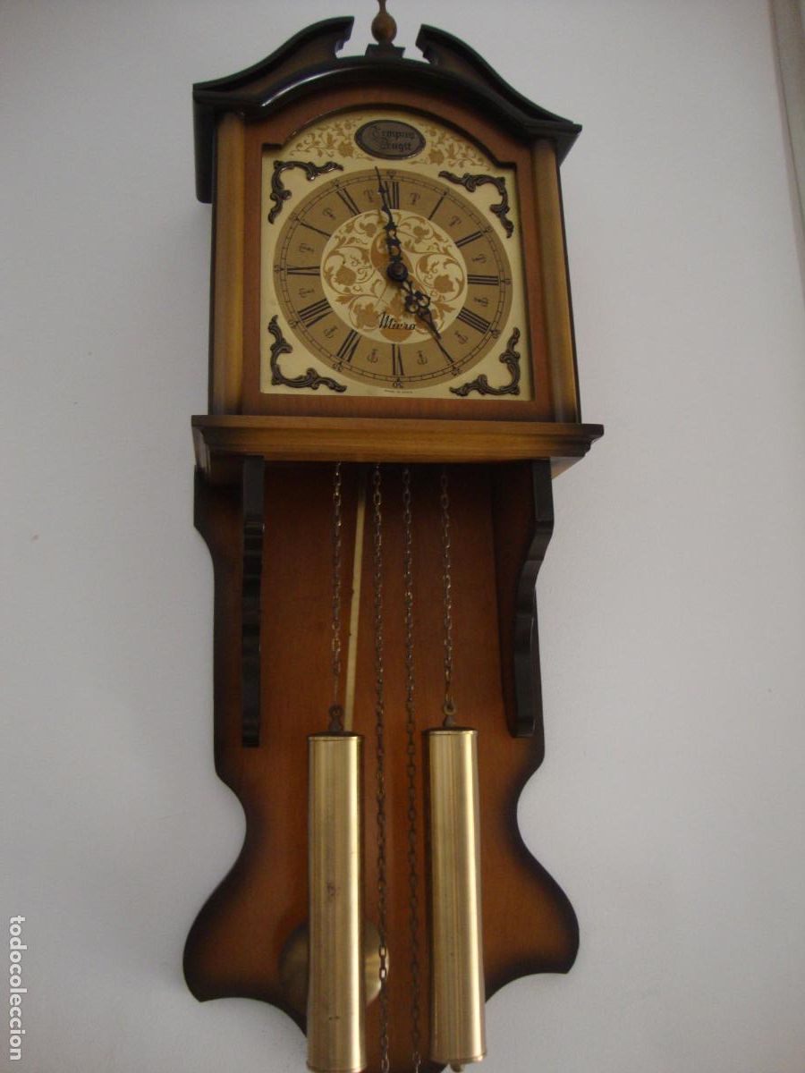 Vintage: reloj de pared carga manual - Foto 1