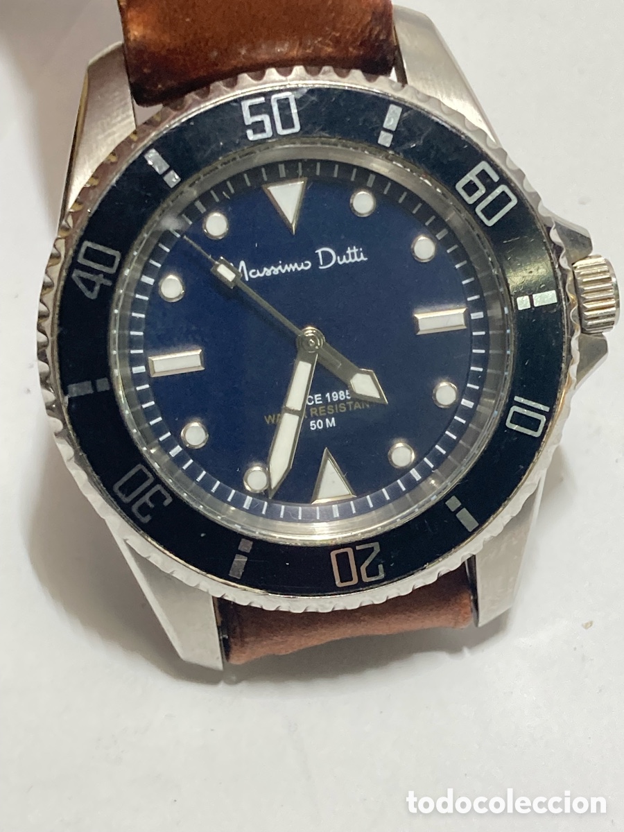Vintage: Reloj Massimo Dutti quartz /CR12-10 - Foto 1