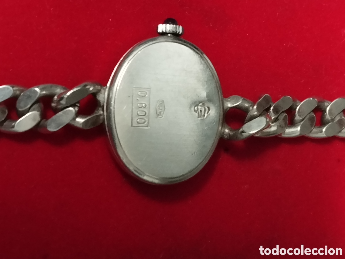 Vintage: Reloj de mujer de plata - Foto 4