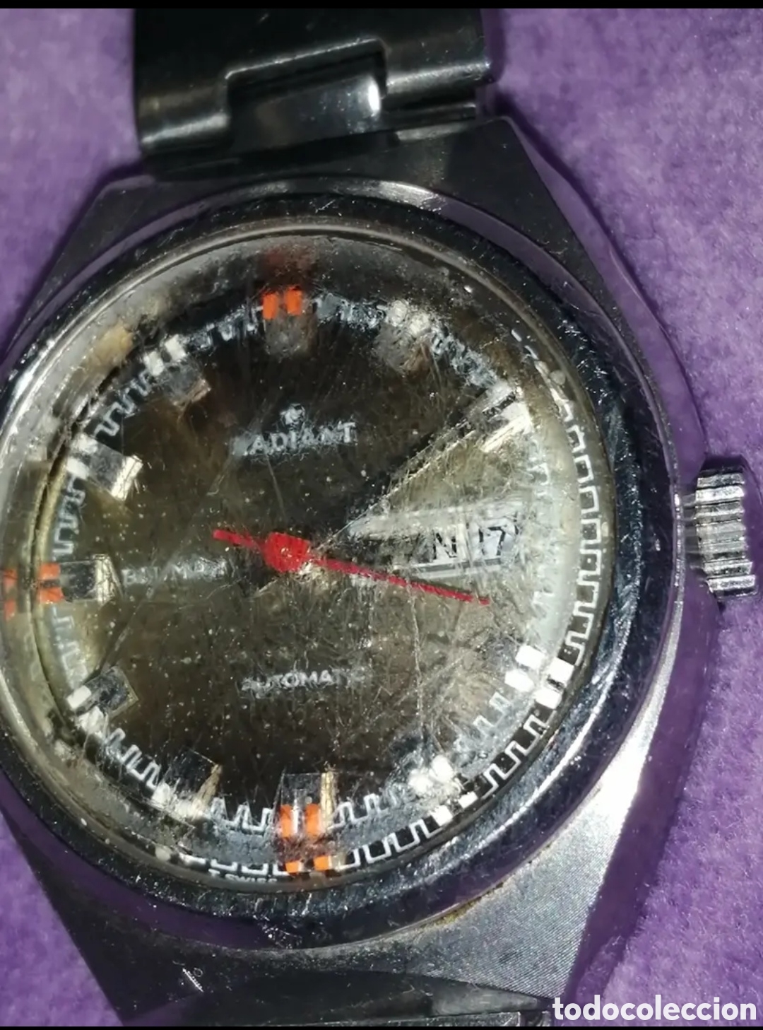 Vintage: Reloj Radiant Blumar Suizo - Foto 2