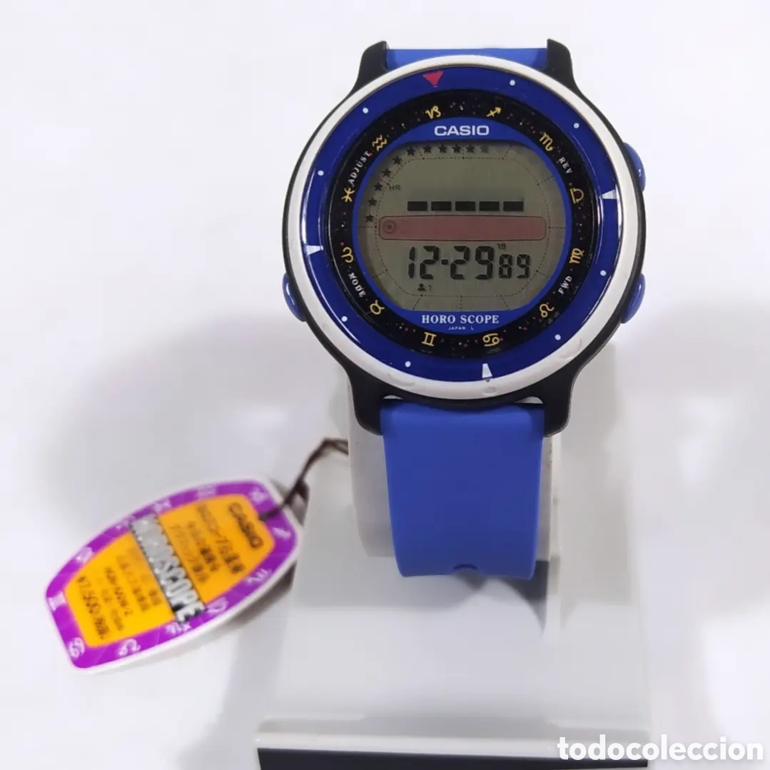 Vintage: Reloj Casio HOR-100W Horoscopo Modulo 1014 - Foto 2