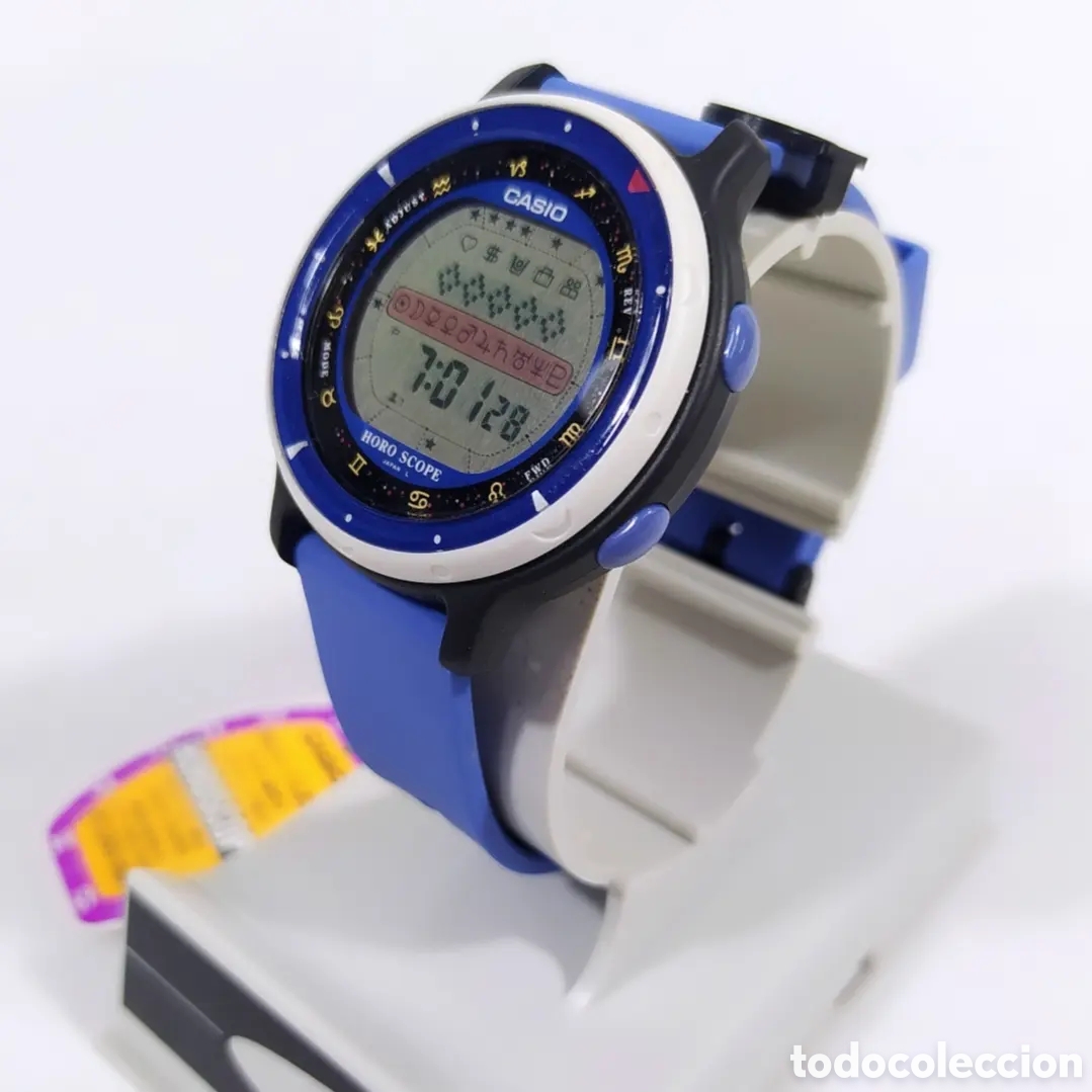 Vintage: Reloj Casio HOR-100W Horoscopo Modulo 1014 - Foto 3