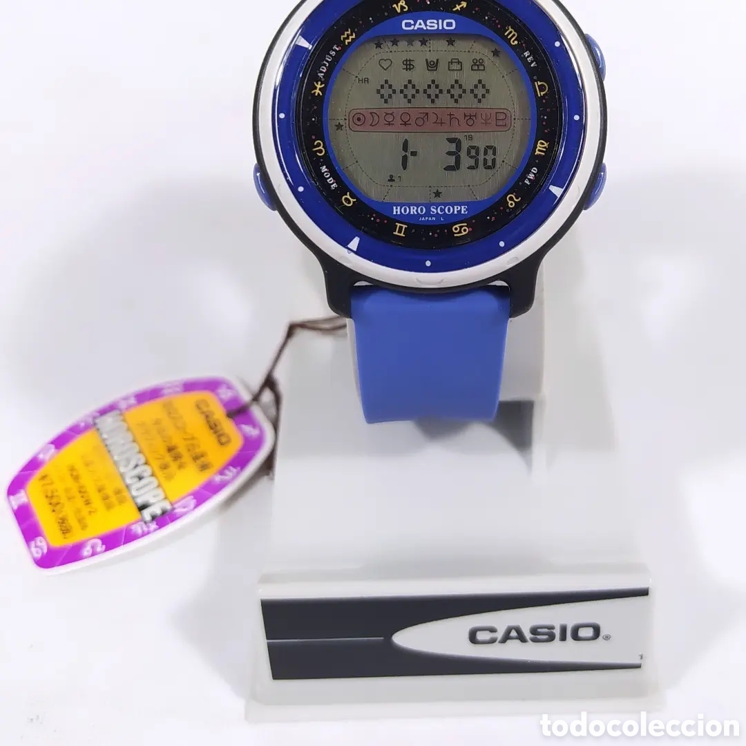 Vintage: Reloj Casio HOR-100W Horoscopo Modulo 1014 - Foto 5