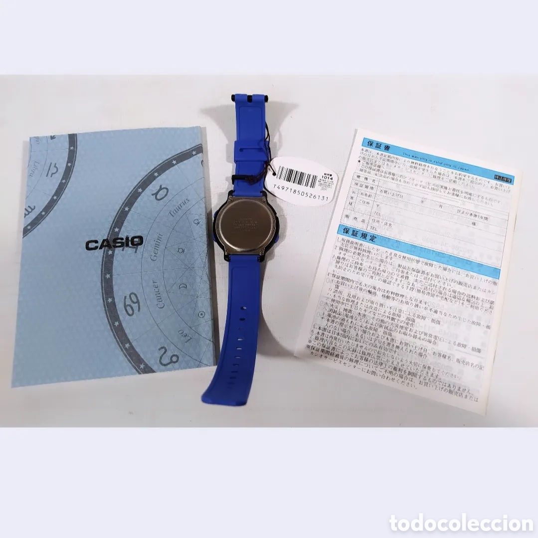 Vintage: Reloj Casio HOR-100W Horoscopo Modulo 1014 - Foto 6