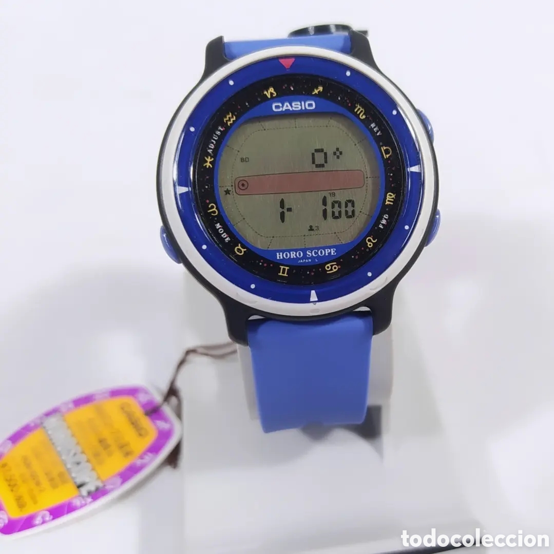 Vintage: Reloj Casio HOR-100W Horoscopo Modulo 1014 - Foto 8