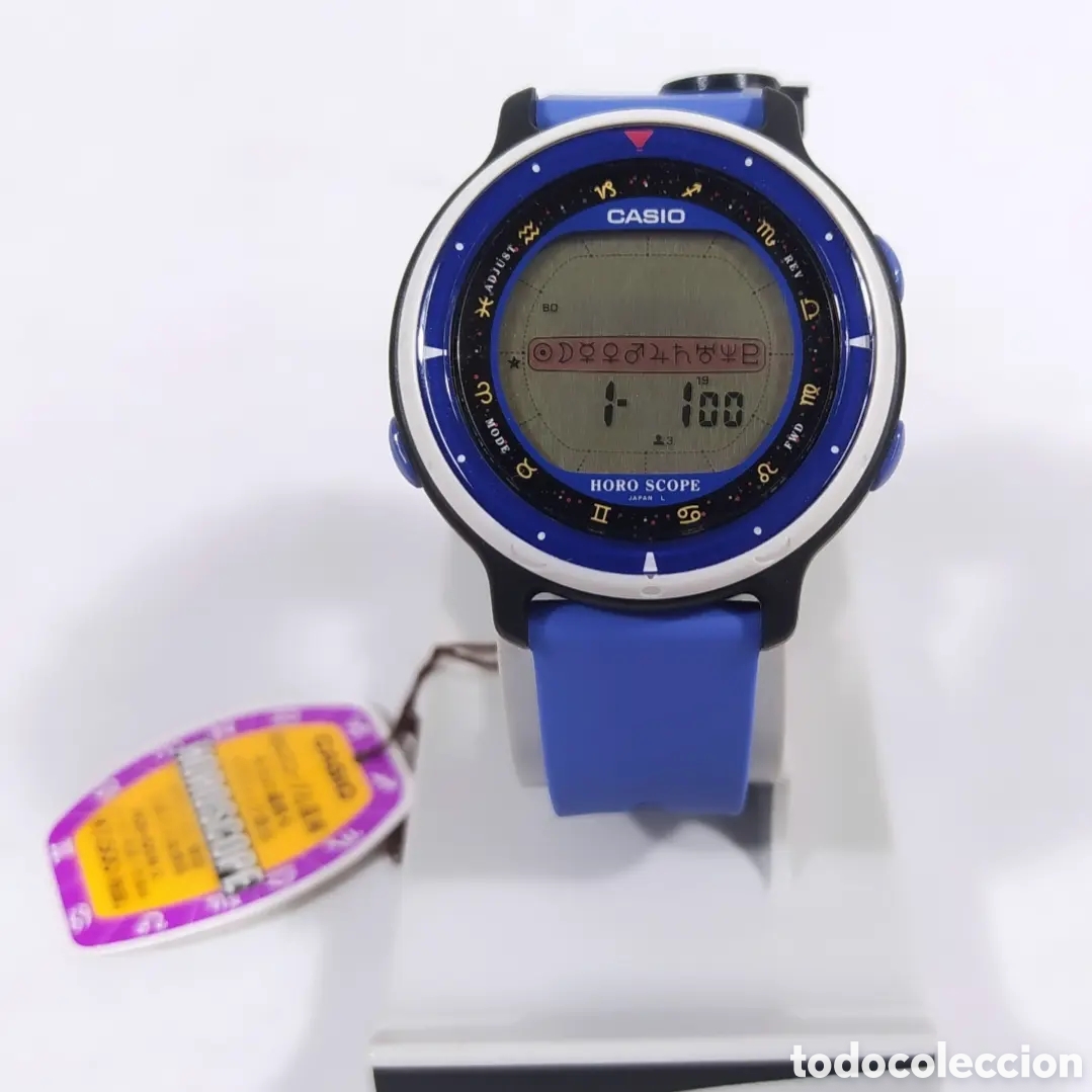 Vintage: Reloj Casio HOR-100W Horoscopo Modulo 1014 - Foto 9