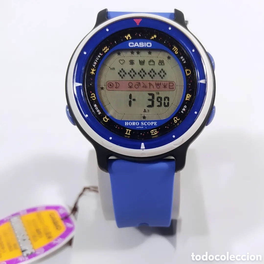 Vintage: Reloj Casio HOR-100W Horoscopo Modulo 1014 - Foto 10